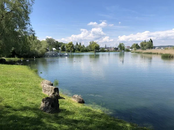 Bodensjön Eller Bodensee Kreuzlingen Canton Thurgau Schweitz — Stockfoto