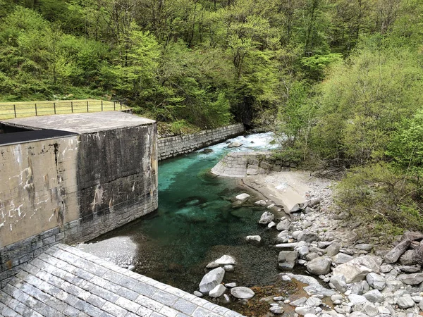 Bavona Folyó Bavona Völgyben Vagy Valle Bavona Val Bavona Vagy — Stock Fotó