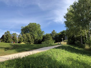 Irchel Nature Trail veya Naturlehrpfad Irchel - Zürih, İsviçre