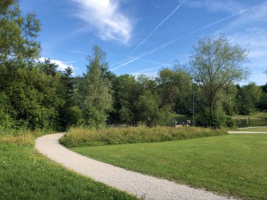 Irchel Nature Trail veya Naturlehrpfad Irchel - Zürih, İsviçre