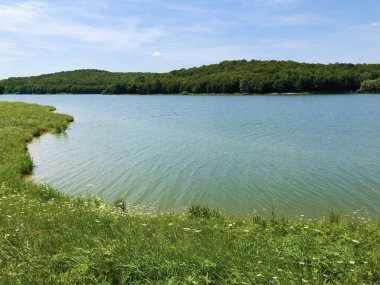Birikim Gölü Lapovac veya Akumulacijsko Jezero Lapovac - Nasice, Hırvatistan veya Nasice, Hrvatska