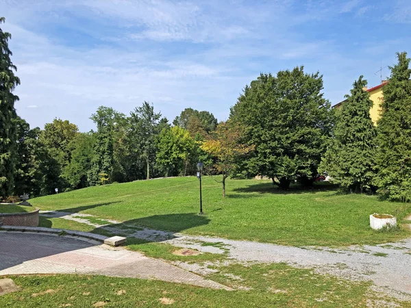 Pejacevský Hrad Nebo Perivoj Dvorca Pejacevic Ili Nasicki Gradski Park — Stock fotografie