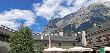 Kale Hohenwerfen veya Festung Hohenwerfen veya Burg Hohenwerfen veya Hohenwerfen Macera Kalesi, Pongau - Salzburg, Avusturya