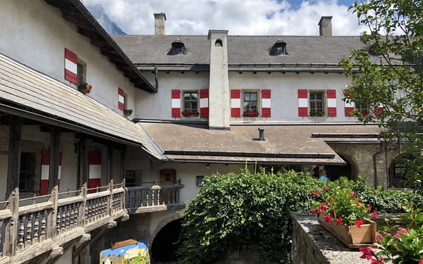 Forteresse Hohenwerfen Festung Hohenwerfen Burg Hohenwerfen Hohenwerfen Adventure Castle Pongau — Photo