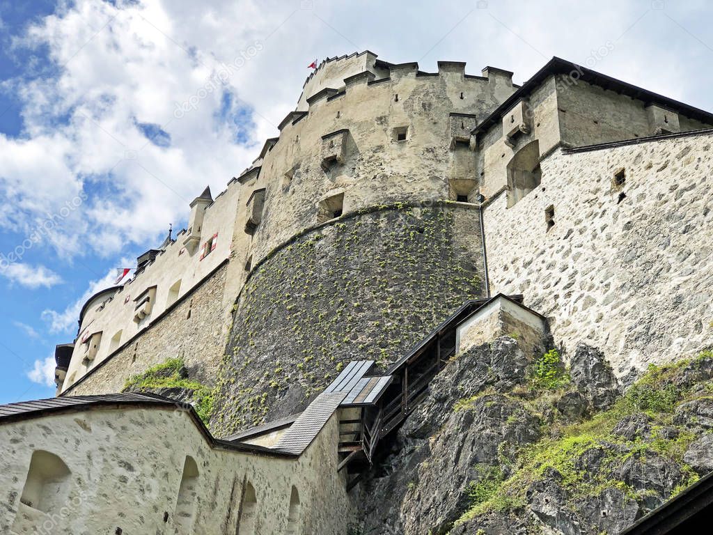 Fortress Hohenwerfen or Festung Hohenwerfen or Burg Hohenwerfen or Hohenwerfen Adventure Castle, Pongau - Salzburg, Austria