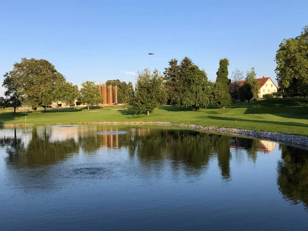 Meertje Golfbaan Breitenloo Seeli Golfplatz Breitenloo Oberwil Bei Nurensdorf Kanton — Stockfoto