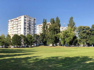 Fort Brod veya Park uz tvrdjavu Brod yakınındaki Park - Slavonski Brod, Hırvatistan