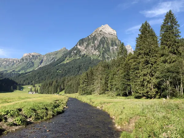 Sulzbach Oberseetal Und Der Tourismusregion Glarnerland Nafels Näfels Kanton Glarus — Stockfoto