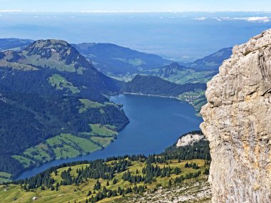 Wagitalersee (Waegitalersee) Vadisi Wagital (Waegital), Innerthal - Kandon Schwyz, İsviçre