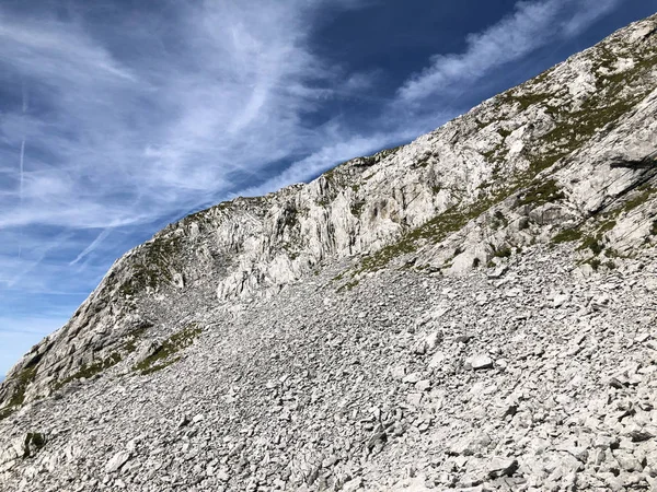 Pietre Rocce Del Massiccio Delle Alpi Glarona Nella Regione Turistica — Foto Stock