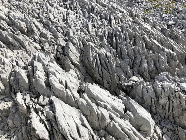 Taşlar Glarus Alpleri Dağ Masif Kayalar Glarnerland Turistik Bölgesinde Innerthal — Stok fotoğraf