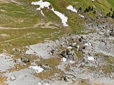 İsviçre 'nin Pilatus sıradağlarında ve Emmental Alplerde, Alpnach - Obwalden Kantonu, İsviçre (Kanton Obwalden, Schweiz)