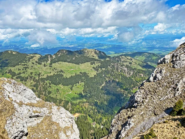 Rocas Piedras Cordillera Suiza Pilato Los Alpes Emmentales Alpnach Cantón — Foto de Stock