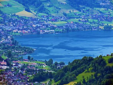 Alpnach, İsviçre 'nin Obwalden Kantonu (Kanton Obwalden, Schweiz)