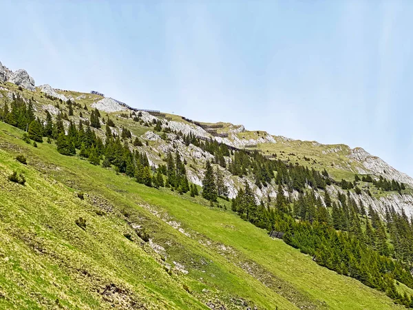 Sviçre Nin Pilatus Sıradağlarında Matthorn Alpnach Obwalden Kantonu Kanton Obwalden — Stok fotoğraf
