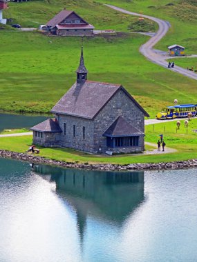 Melchsee Chapel, Melchsee-Kapelle, Frutt-Kapelle veya Kapelle am Melchsee, Melchtal - Obwald Kantonu, İsviçre (Kanton Obwalden, Schweiz)
