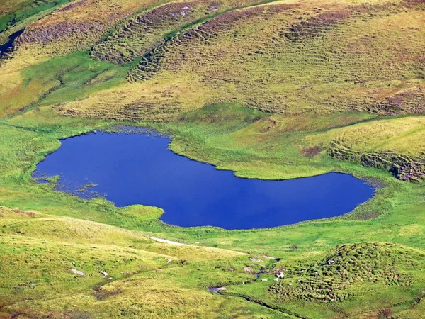 Pequenos Lagos Alpinos Sem Nome Mini Lagoas Naturais Nos Planaltos — Fotografia de Stock