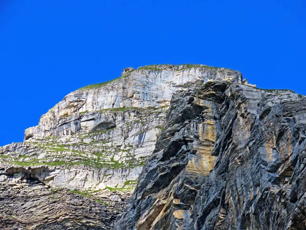 Альпийский Пик Хаупт Брюениггаупт Бруниггаупт Горном Массиве Ури Альпы Мелхталь — стоковое фото