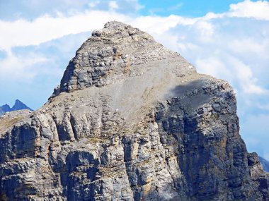 Gaentel, Gantel ve Gadmertal vadileri ve Uri Alpleri dağ kitlesi, Engelberg - Obwald Kantonu, İsviçre (Kanton Obwalden, Schweiz)