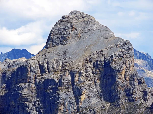 Gaentel Gantel Gadmertal Vadileri Uri Alpleri Dağ Kitlesi Engelberg Obwald — Stok fotoğraf