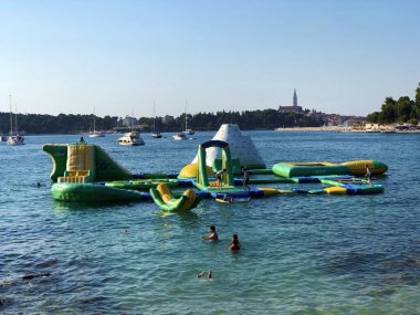 Altın Burun Parkı Zlatni rt, Rovinj (Rovigno) - Istria, Hırvatistan / Park suma Zlatni rt (Punta corrente), Rovinj - Istra, Hrvatska / Waldpark Zlatni rt, Kroatien