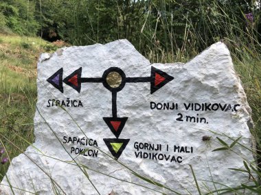Strazica - Sapacica Toprak Sanat Patikası - Ucka Doğa Parkı, Hırvatistan / Arazi sanatı staza Strazica Sapacica - Park Ucka, Hrvatska