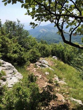 Ucka Doğa Parkı 'nda yürüyüş yolları, orman yolları ve bisiklet yolları, Hırvatistan / Planinarske staze, sumski putevi i biciklisticke ceste u parku prirode Ucka, Hrvatska