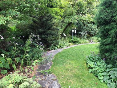 Botanik Bahçesi St. Gallen veya Der Botanische Bahçesi St. Gallen (Sankt Gallen 'deki Botanik Bahçesi), İsviçre / Schweiz