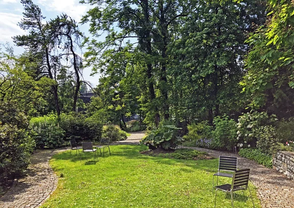 Botanischer Garten Gallen Oder Der Botanische Garten Gallen Schweiz Schweiz — Stockfoto