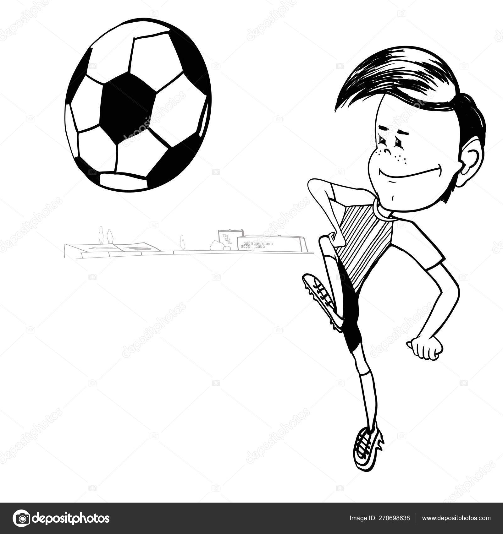 Desenhos De Jogadores De Futebol 2 em 2023  Desenho de jogador de futebol,  Jogadores de futebol, Desenhos