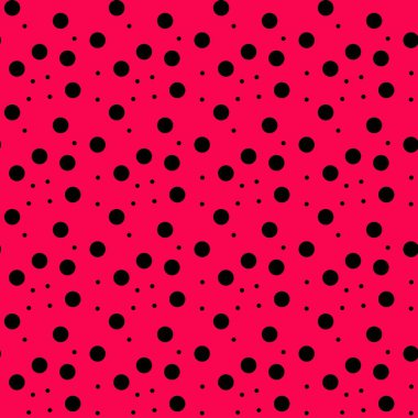 Kumaş dekorasyonu için nokta dikişsiz desen, vektör görüntü