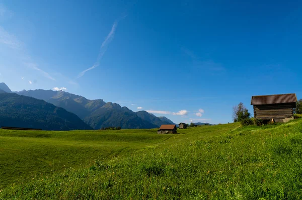 Austrian Alps Landscape Sunrise — Stock Photo, Image