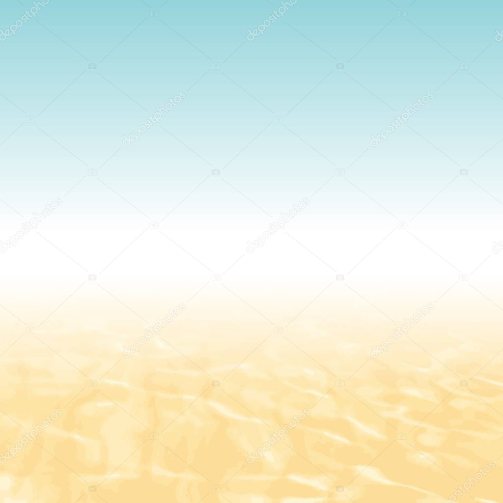 Beach background gradient - abstract summer concept