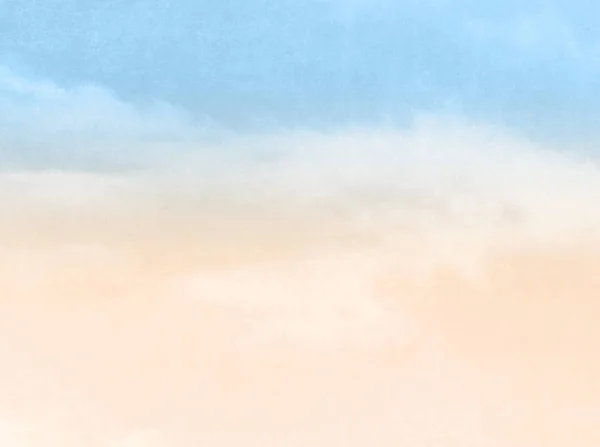 柔和淡水彩的天空背景 — 图库照片