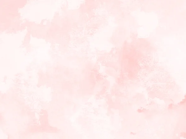 Textura Fundo Aquarela Rosa Padrão Aquarel Abstrato Suave — Fotografia de Stock