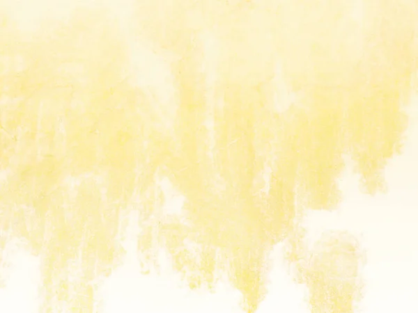 Yellow Watercolor Background Brush Strokes — Stock Photo, Image