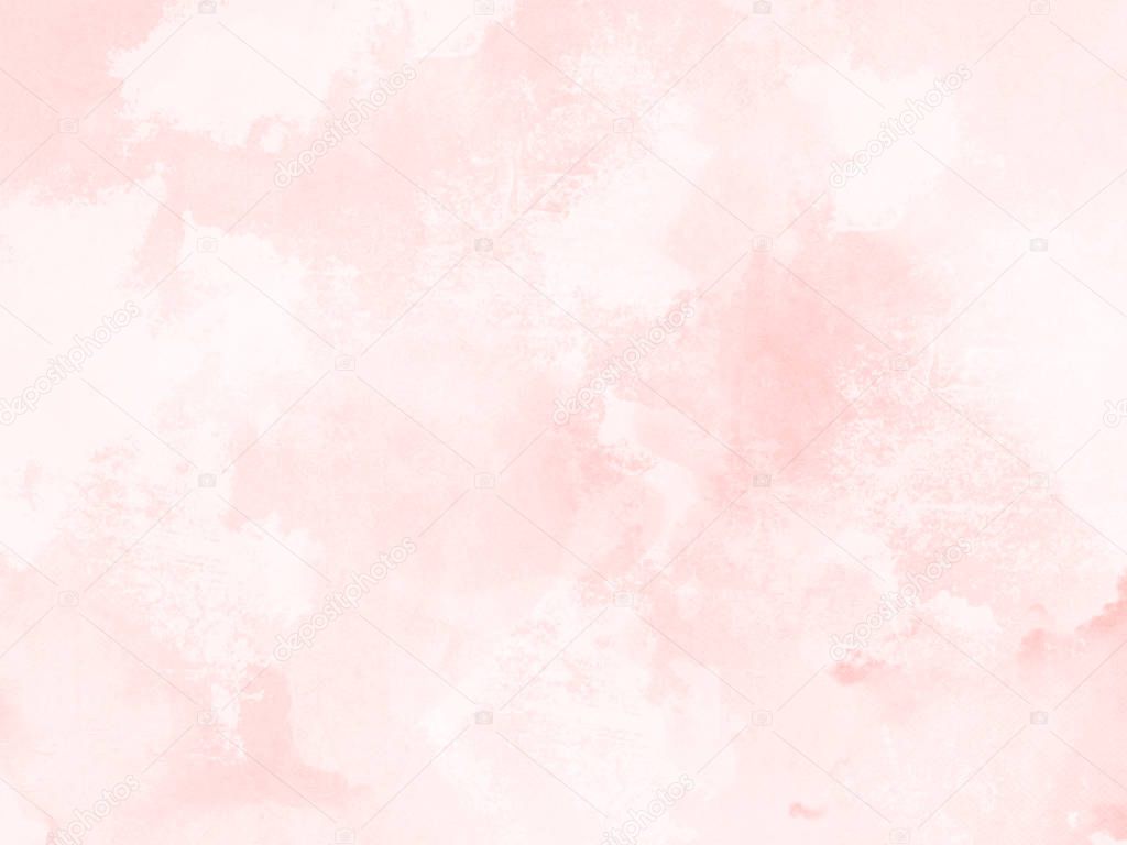 Pink watercolor background texture - soft abstract aquarel pattern