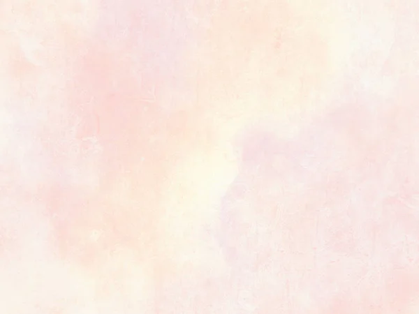 淡黄色のピンク色のグラデーションで抽象的な水彩背景 — ストック写真