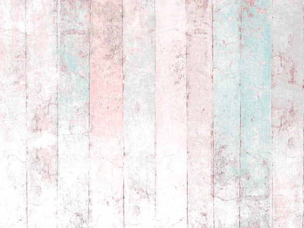 Shabby Chic Pastel Wood Background Texture — 图库照片#
