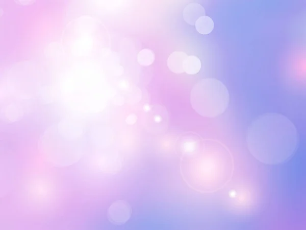 Abstract Pink Purple Background Soft Blurred Bokeh Lights — Stock Vector