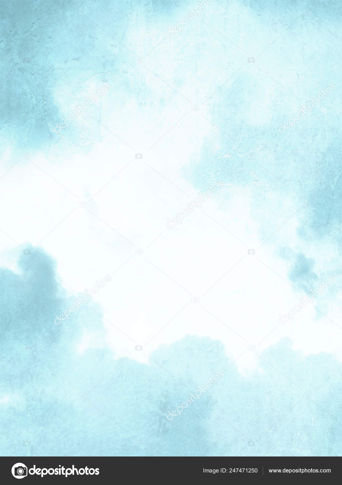 Blue Watercolor Background