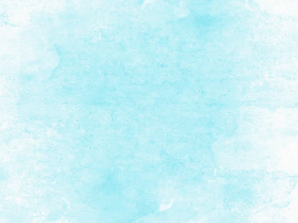 Light blue watercolor background texture — Stock Photo, Image