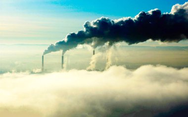 duman bitki borulardan geliyor