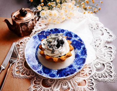 Masada kremalı kek.