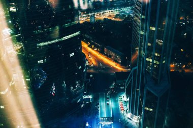 oldukça parlak bir ışık taışık çok soyut teknoloji arka plan