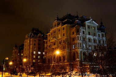 solma ışık gece şehir