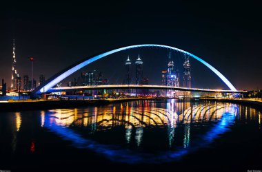 solan ışıkta geceleri köprü