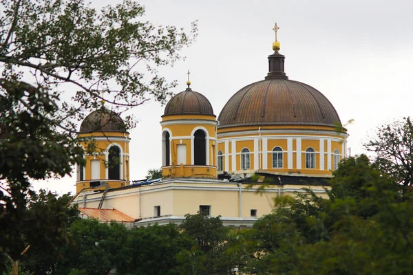 Kristus Frälsarens Katedral Moskva Ryssland Blekning Light — Stockfoto