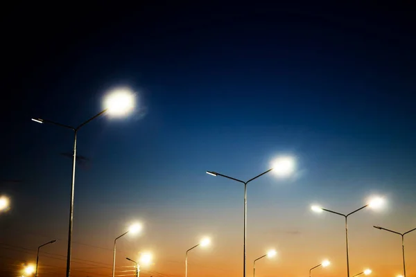 Turbinas Energía Eólica Atardecer Luz Decreciente —  Fotos de Stock