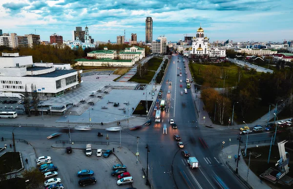 Порт Барселони Загасання Світла — стокове фото